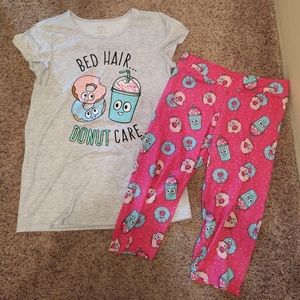 Justice Girls Donut Pajama Set